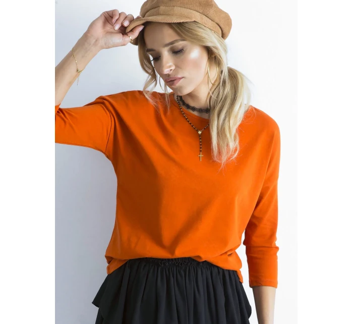 Blúzka RV BZ 4661.43P tmavo oranžová