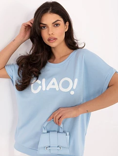 Bluzka RV BZ model 22097924 jasny niebieski - FPrice