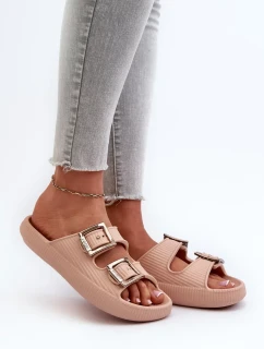 Ľahké dámske papuče ZAXY Beige