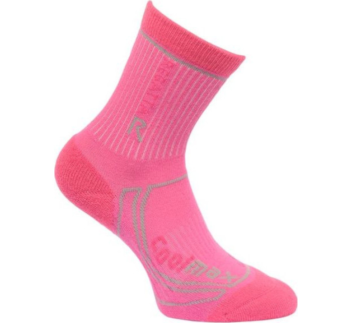 Detské funkčné ponožky RKH034 REGATTA TrekTrail Ružové