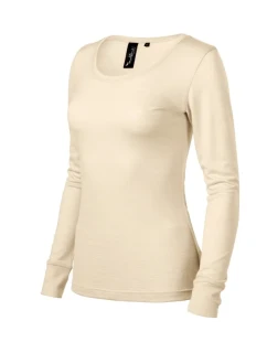 Dámske tričko Merino Rise LS almond