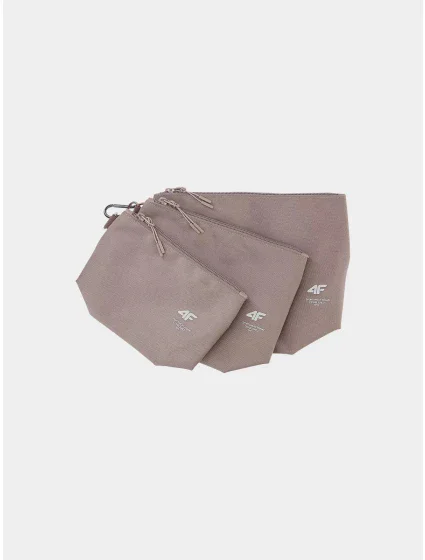 Set kozmetických tašiek 4FSS23AWBGU011-56S ružová - 4F Set kozmetických tašiek 4FSS23AWBGU011-56S ružová - 4F