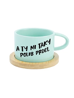 A TY SI MŇA TAK LÍBALA - mätový hrnček makrónka 200 ml