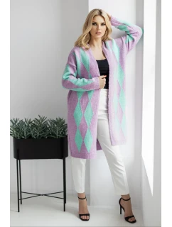 Sveter na zapínanie model 178644 PeeKaBoo