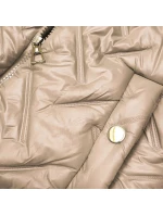 Dámska kožušinová vesta S'West vo farbe Dirty Pink (B8252-51051)