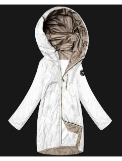 kurtka damska z  Goodlookin biała model 22019131 - S'WEST