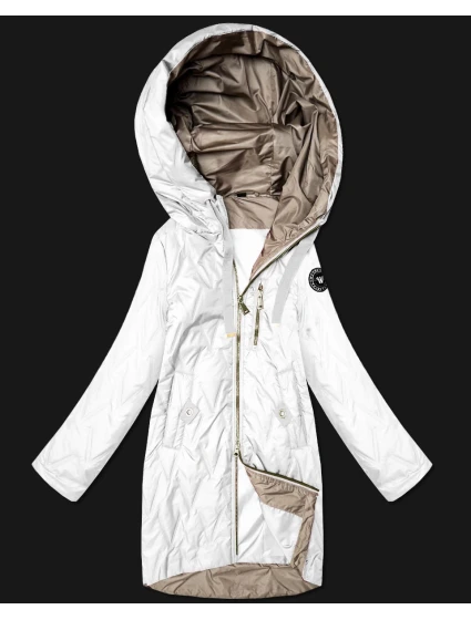 kurtka damska z  Goodlookin biała model 22019131 - S'WEST