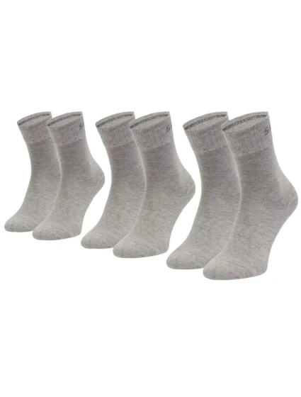 Ponožky Skechers 3PPK Mesh Ventilation SK41040-9300 Grey 35-38