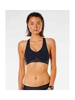 GORA-BIKINI RIP CURL Mirage Ultimate Crop - čierna