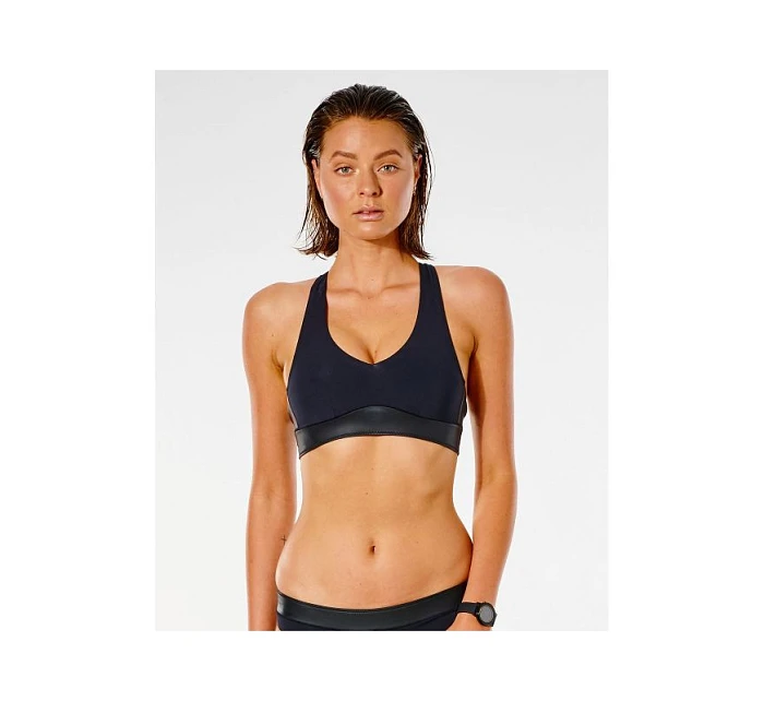 GORA-BIKINI RIP CURL Mirage Ultimate Crop - čierna