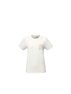 Dámske tričko MILLET Cimaï Collab Ts Ss W, béžové