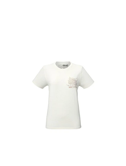Dámske tričko MILLET Cimaï Collab Ts Ss W, béžové Dámske tričko MILLET Cimaï Collab Ts Ss W, béžové