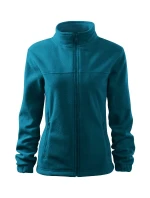 Bunda fleece dámska petrol