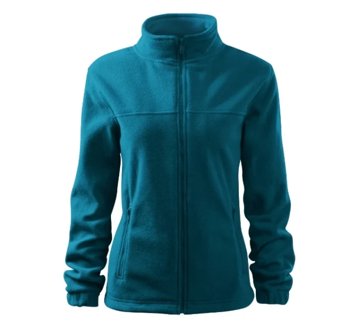 Bunda fleece dámska petrol
