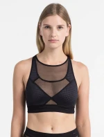 Podprsenka Unlined Bralette QF4490E čierna - Calvin Klein