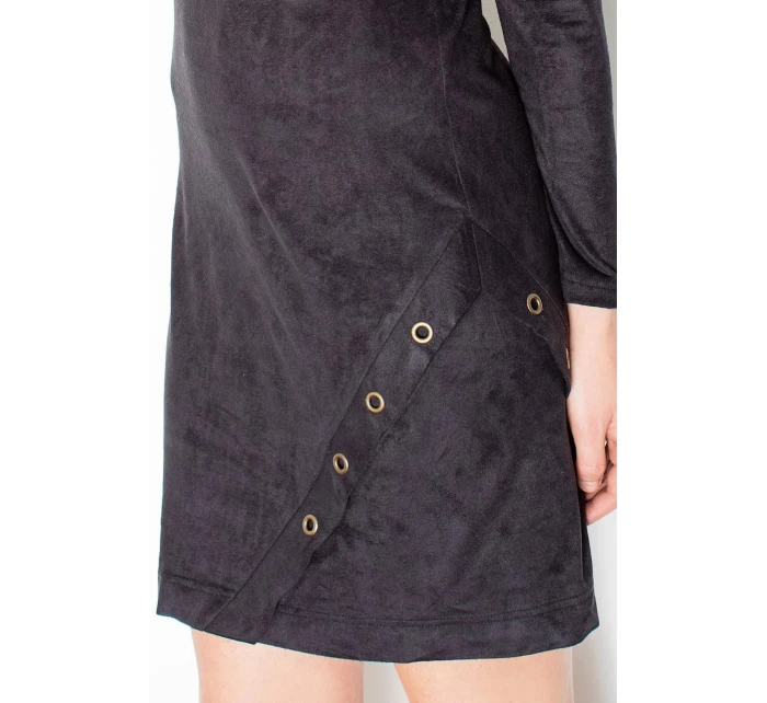 Dámské šaty model 18365261 černé - Figl Dámské šaty model 18365261 černé - Figl