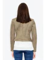 Dámské sako model 21101167 olivové - Figl Dámské sako model 21101167 olivové - Figl