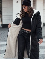 Dámská zimní bunda oboustranná prošívaná bunda s kapucí černá Dstreet model 21980611 - FashionStreet Dámská zimní bunda oboustranná prošívaná bunda s kapucí černá Dstreet model 21980611 - FashionStreet