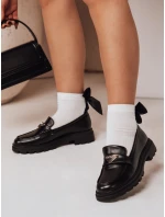 Dámské mokasíny s podrážkou black Dstreet model 21984161 - FashionStreet