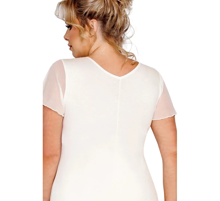 Ivana krémová plus nočná košeľa - Donna