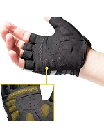 Cyklistické rukavice Rockbros S247 XL - čierne