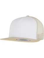 Flexfit 6006 5-panelová čiapka typu Trucker 55.6006 zlatá/biela/béžová Flexfit 6006 5-panelová čiapka typu Trucker 55.6006 zlatá/biela/béžová