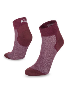 Športové ponožky 2p minimis-u tmavo červená - Kilpi