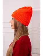 Dámska čiapka Irmina K333 oranžová