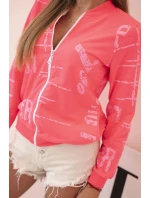 Halenka  tmavě pudrově růžová model 21753225 - K-Fashion