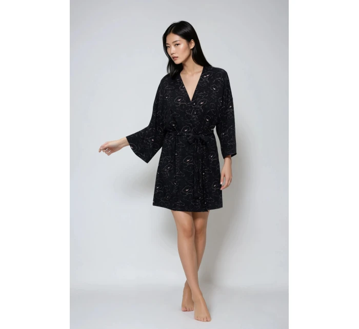 Šaty Koi Béžová a čierna - Babella