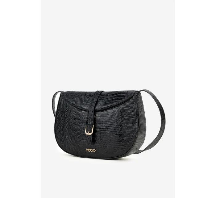 Dámska kabelka s malým reliéfom Nobo - čierna