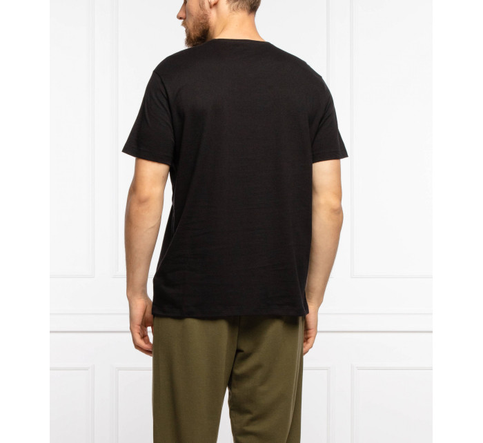 Pánske tričko T-Shirt VN 2p CO 50325401 čierne - Hugo Boss