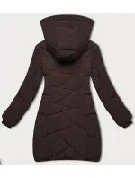 Hnědá dámská zimní bunda se  model 21247935 - LHD