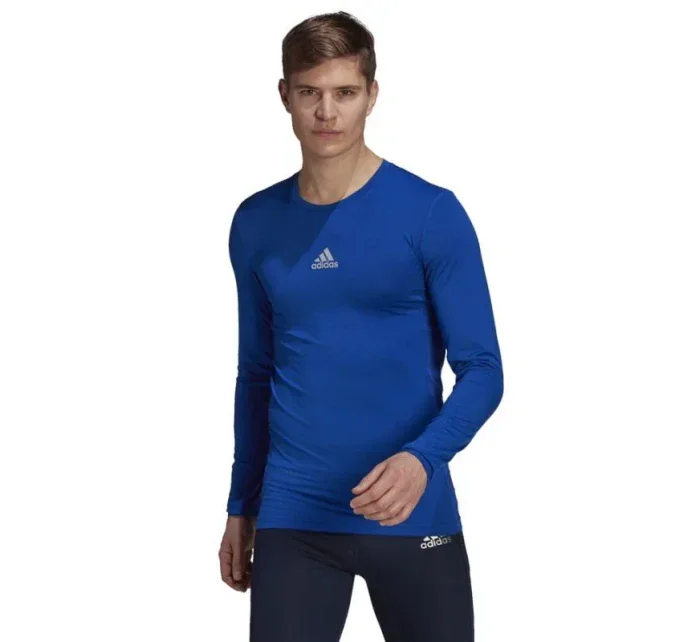 Pánske futbalové tričko Techfit LS M GU7335 - Adidas Pánske futbalové tričko Techfit LS M GU7335 - Adidas