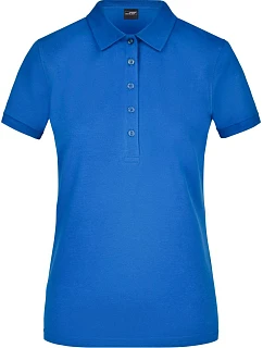 Daiber JN 709 Dámske elastické piqué polo tričko 02.0709 royal