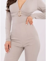 Nohavice IT SP FL9069.00 light beige