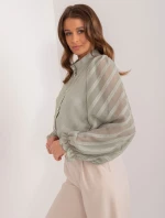 Košeľa LK KS 509588.98 pistácií