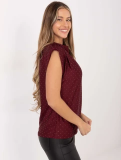 Blúzka MI BZ 61479.35 bordová