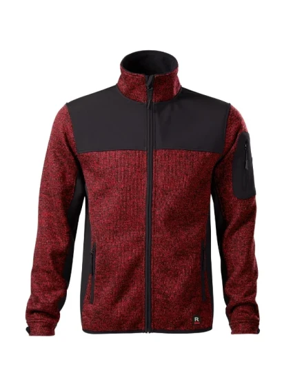 Casual softshellová bunda pánská knit model 20640479 red - MALFINI, a.s. Casual softshellová bunda pánská knit model 20640479 red - MALFINI, a.s.