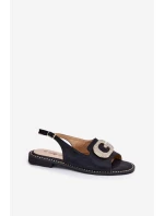 Sandále model 215705 Krok vo veľkom štýle