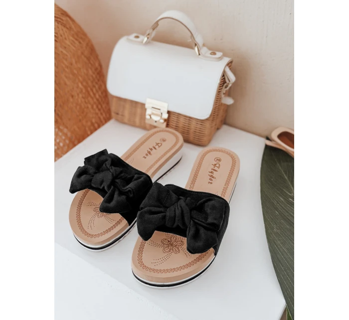 Dámske žabky LOVESLIDE black FashionStreet ZY0995