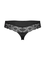 Tangá Lovely Micro Brazilian String čierna - TRIUMPH