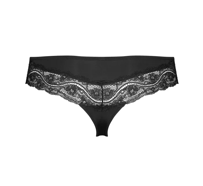 Tangá Lovely Micro Brazilian String čierna - TRIUMPH