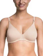 Nevystužená bavlnená podprsenka COTTON BRA - Bellinda - telová