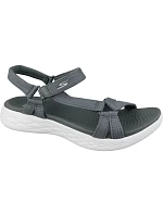 Skechers On The Go 600 15316-CHAR sivé sandále Skechers On The Go 600 15316-CHAR sivé sandále