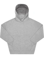 B&C Influence Hoodie – mikina s kapucňou v oversize strihu z hrubej bavlny 01.IH02, športovo sivá B&C Influence Hoodie – mikina s kapucňou v oversize strihu z hrubej bavlny 01.IH02, športovo sivá