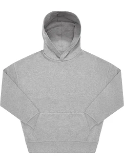 B&C Influence Hoodie – mikina s kapucňou v oversize strihu z hrubej bavlny 01.IH02, športovo sivá