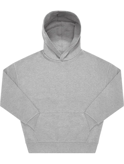 B&C Influence Hoodie – mikina s kapucňou v oversize strihu z hrubej bavlny 01.IH02, športovo sivá B&C Influence Hoodie – mikina s kapucňou v oversize strihu z hrubej bavlny 01.IH02, športovo sivá