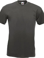 Tričko Fruit of the Loom Super Premium T 16.1044 svetlo grafitové