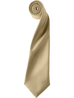 Premier PR 750 Saténová kravata „Colours“ 39.0750 khaki